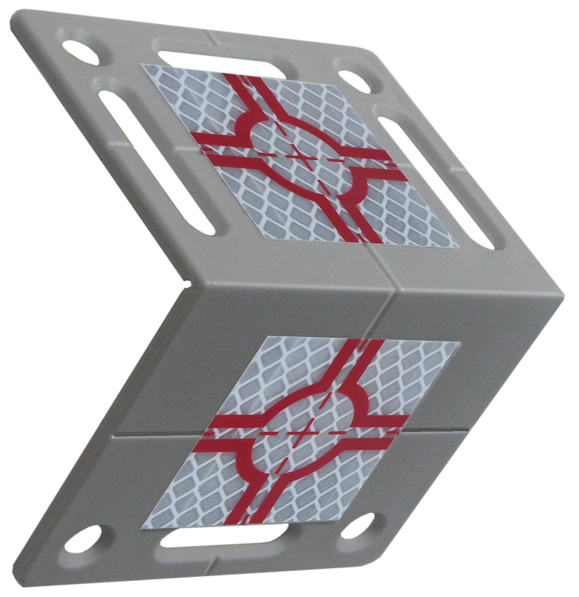 RS80 Smart Angle Target, Two 40x40 Reflective Target