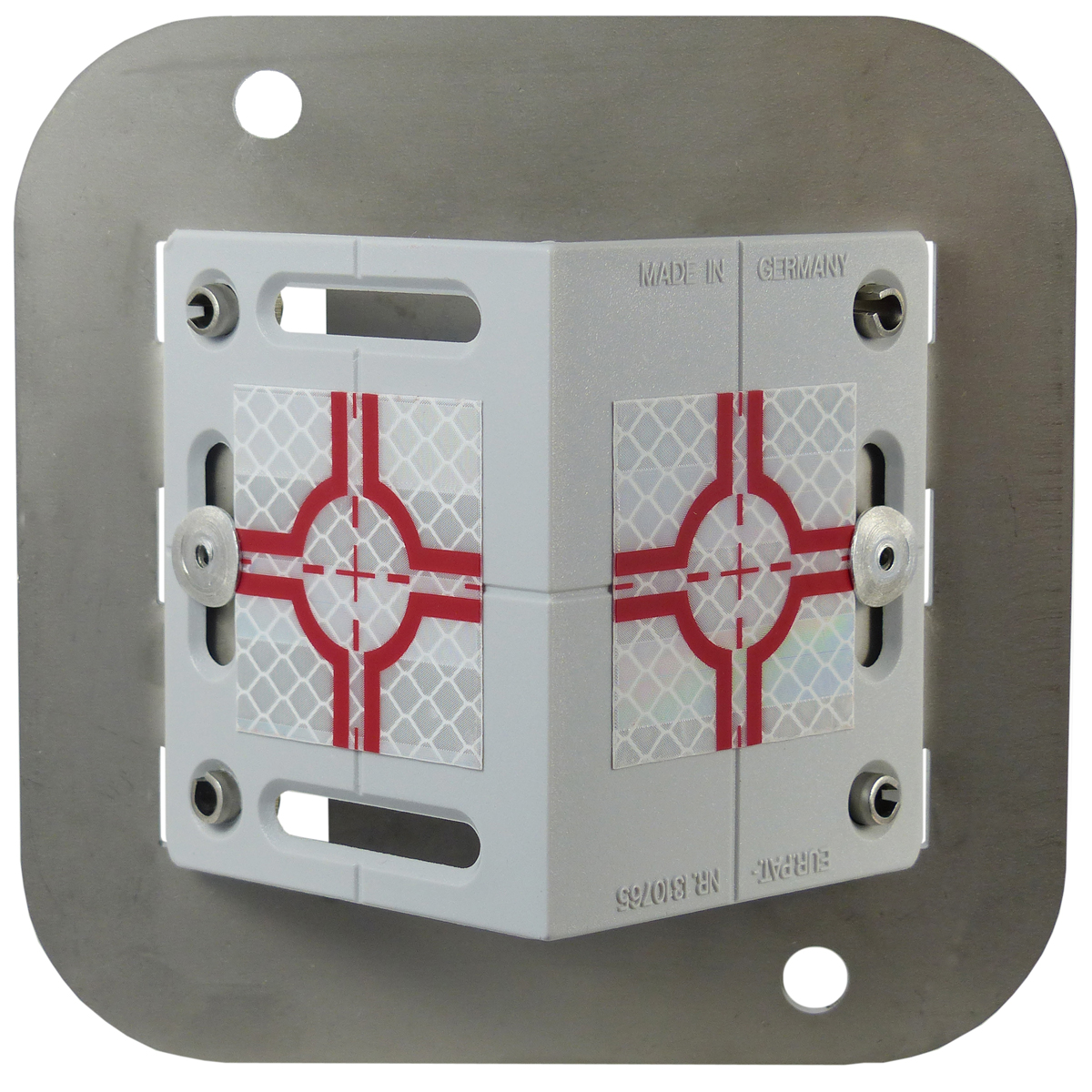 RSAM80 Adapter-Stainless Steel and Screwed Angle Target RS80