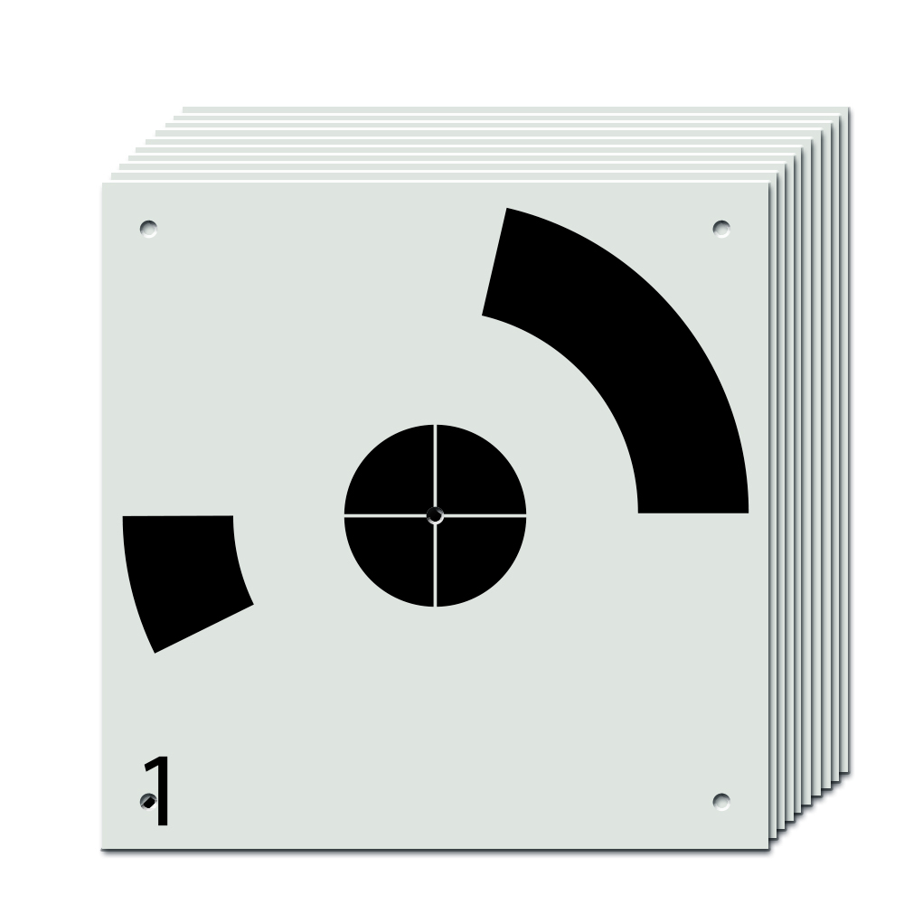 RSL570 Ground Marker, 350x350 mm