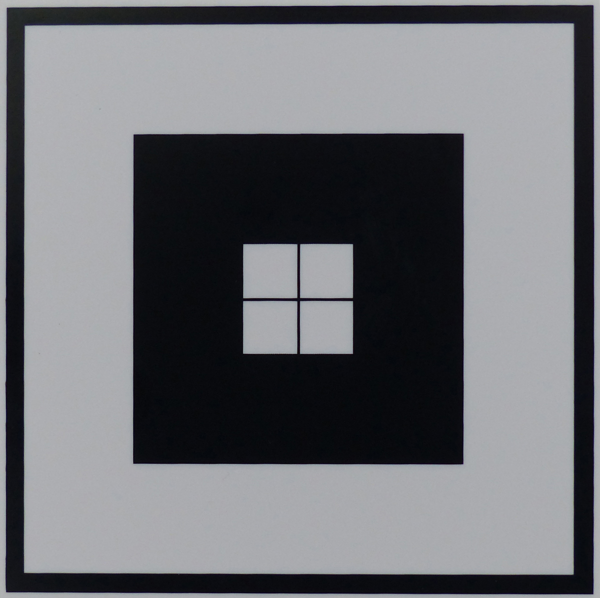 Laser Target 150x150mm for Geomax Zoom 3D and Leica 3D Disto, self-adhesive