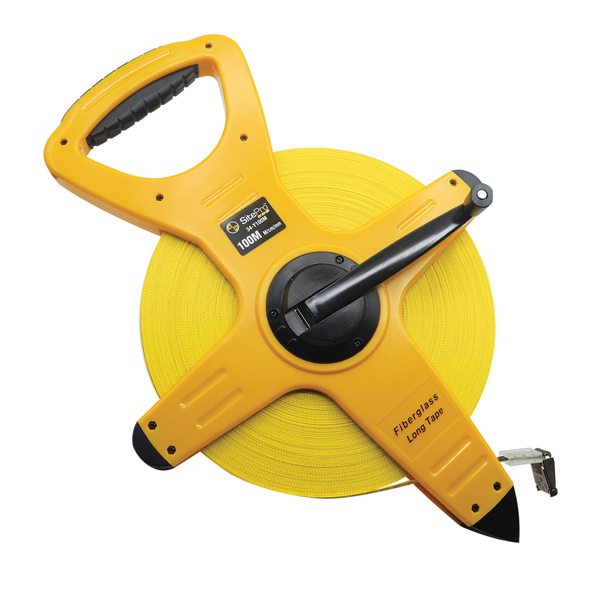 100M Fiberglass Dual-Sided Tape with cm/mm Grads