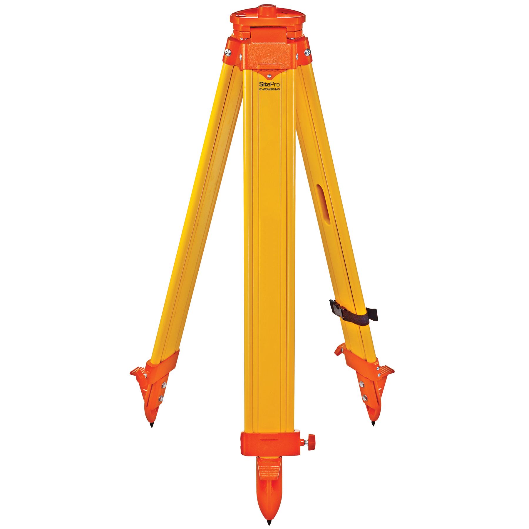 WDW20 Heavy Duty Wing Screw Wood Tripod, Orange