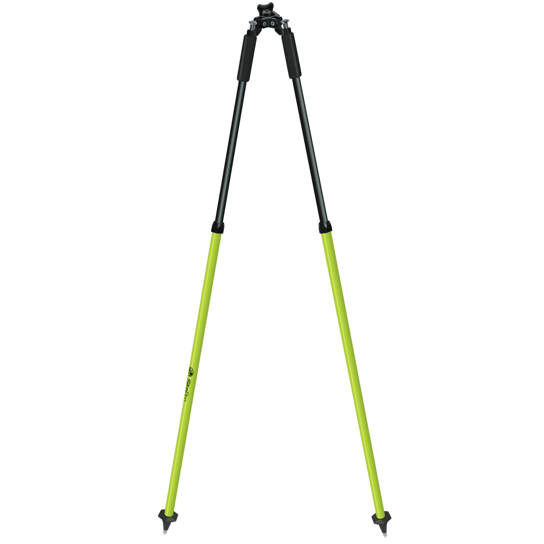 Thumb-Release V-Series Anti-Crush Pole Bipod, Flo-Yellow Aluminum