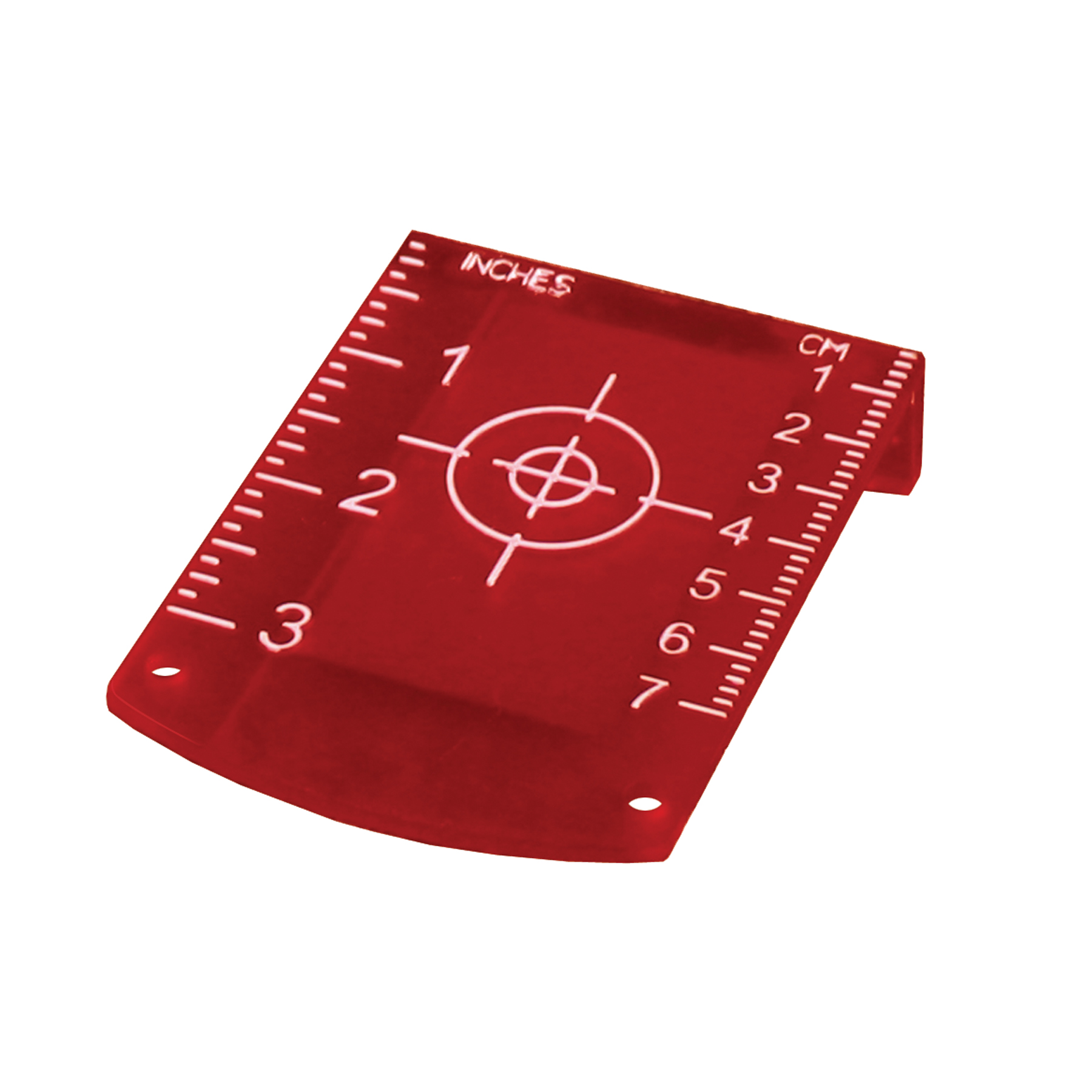 Red Magnetic Laser Target