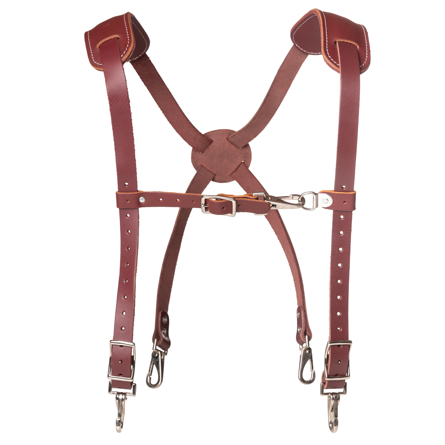 Leather Work Suspenders