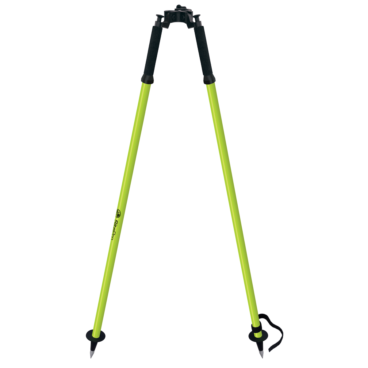 Thumb-Release Pole Bipod, Yellow Aluminum
