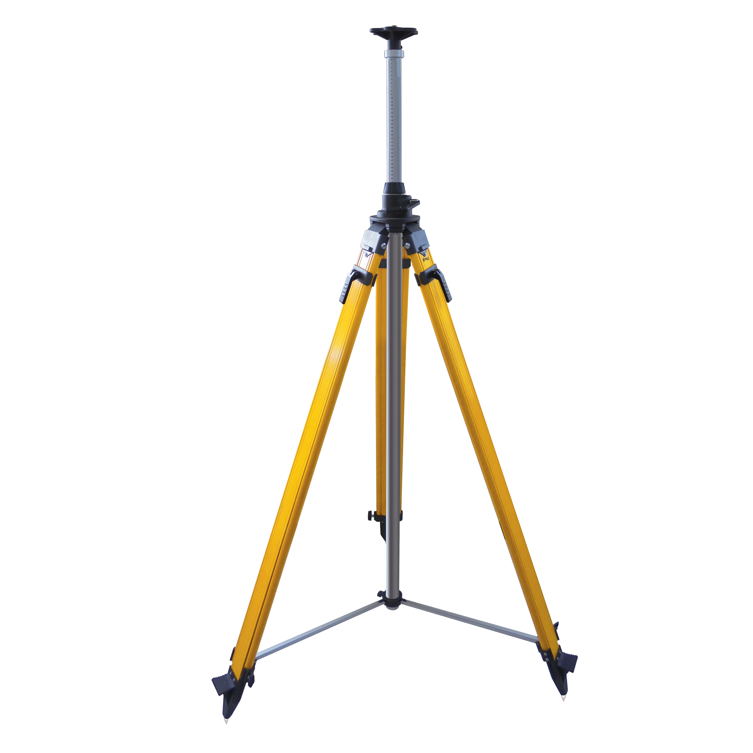 FGHD30 Fiberglass Heavy Duty Elevator Dual-Clamp Tall Tripod